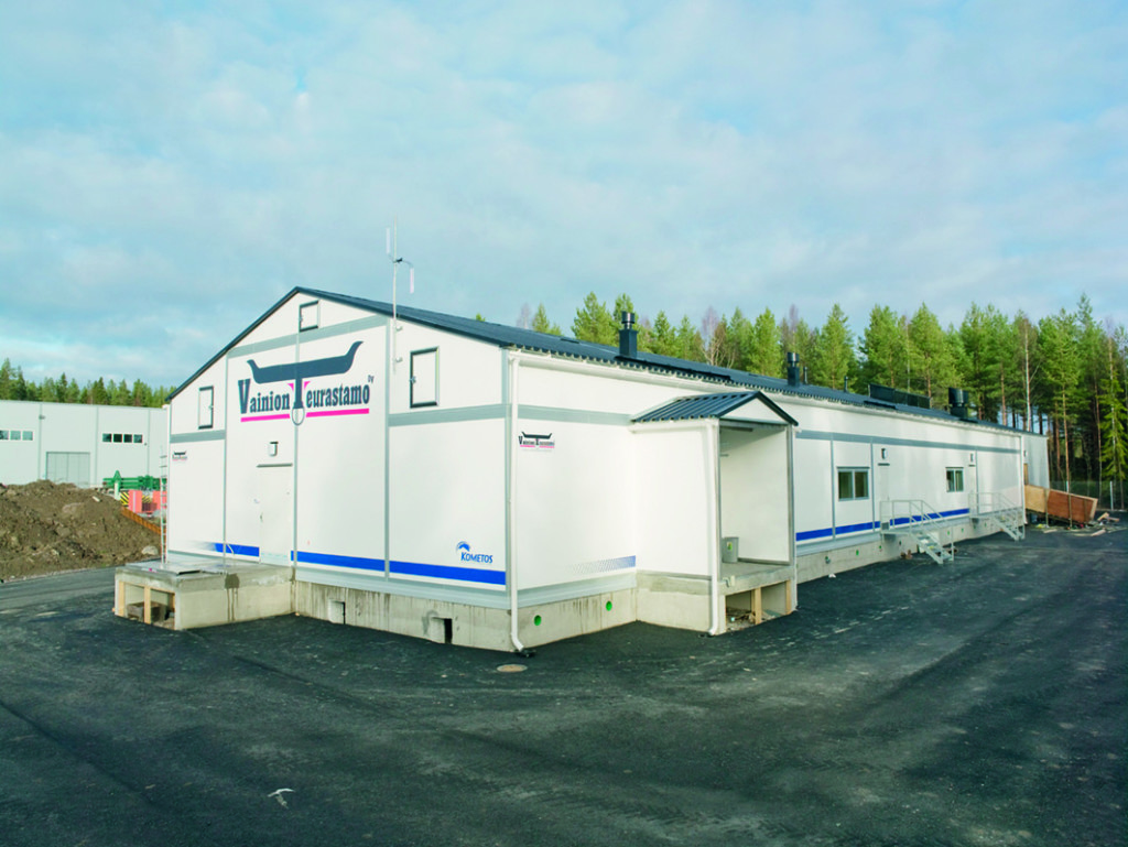 Vainio cattle and sheep slaughterhouse supplied by Kometos